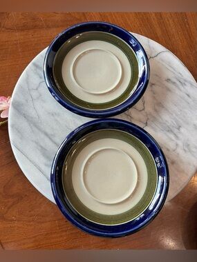 2-Rörstrand Elisabeth 6.25" Saucers Replacement Pieces Marianne Westman Sweden